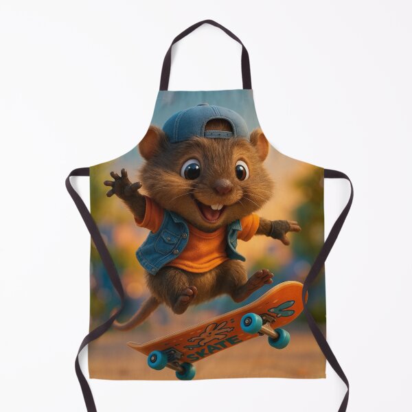 Item preview, Skater Water Vole designed and sold by Sillytoe.