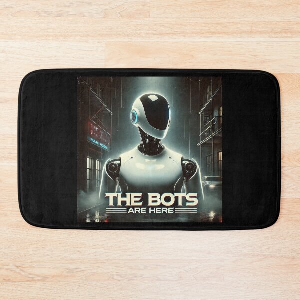 Item preview, humanoid robot AI Robots Future Tech Design | The Bots Are Coming Futuristic  designed and sold by TEEJAMBOREE.