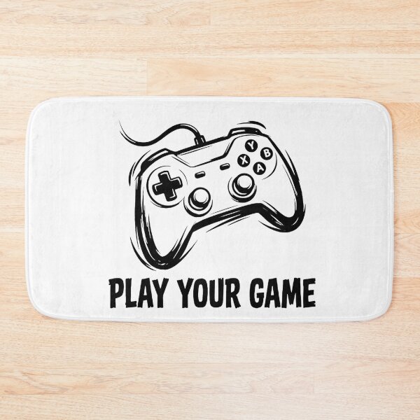 Item preview, Video game controller with gamer phrase designed and sold by Gamershop22025.