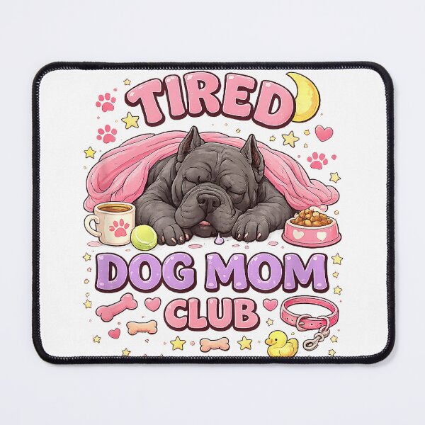 Item preview, Tired Dog Mom Club T-Shirt designed and sold by KTY-NUSS.