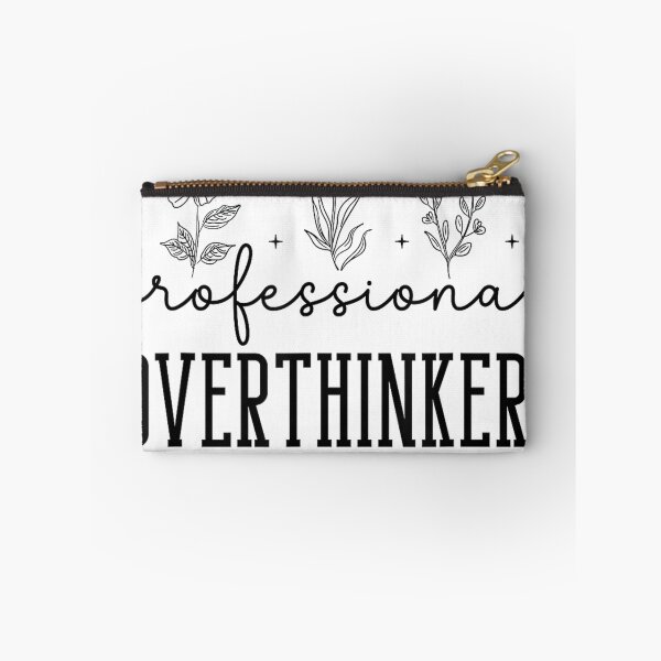 Item preview, Professional Overthinker Funny Design Clothes Gift Flowers T-Shirt designed and sold by gidget-gadget.