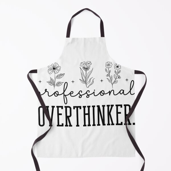 Item preview, Professional Overthinker Funny Design Clothes Gift Flowers T-Shirt designed and sold by gidget-gadget.