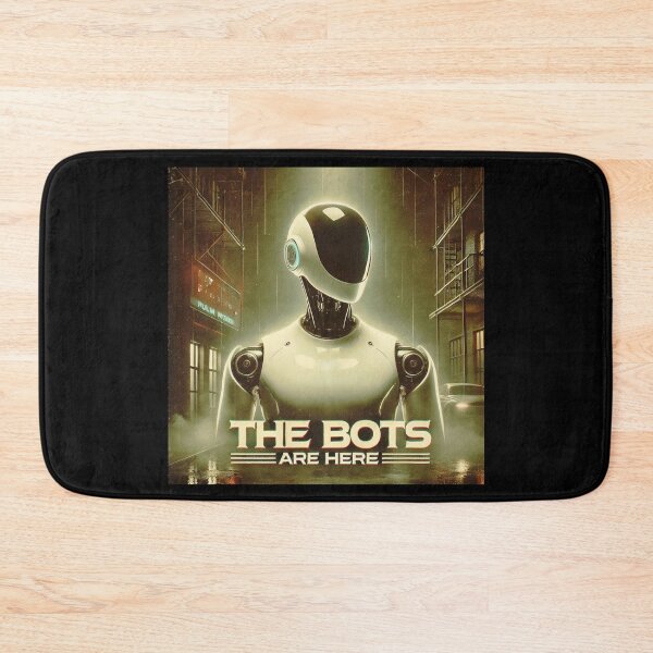 Item preview, humanoid robot AI Robots Future Tech Design | The Bots Are Coming Futuristic  designed and sold by TEEJAMBOREE.