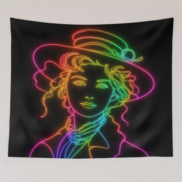 Item preview, Retro Glow Portrait designed and sold by The-Strikes.