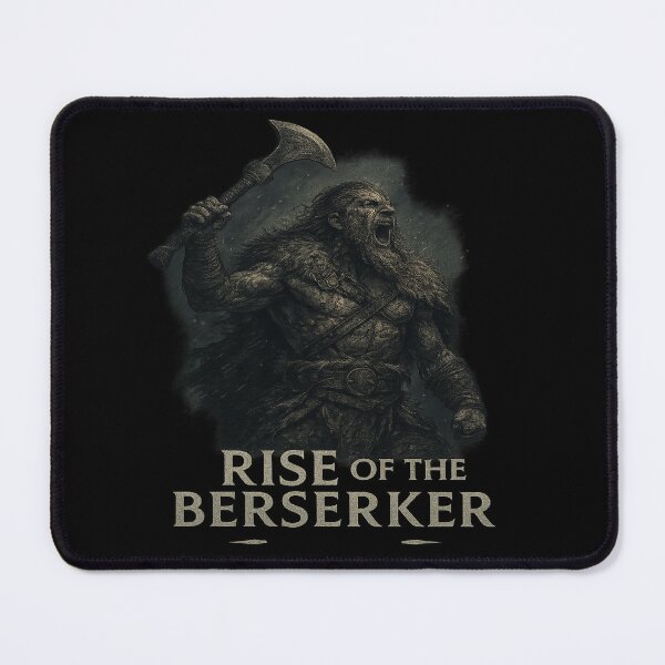 Item preview, Rise of the Berserker Viking Rage Warrior Shirt designed and sold by Mythborn Saga.