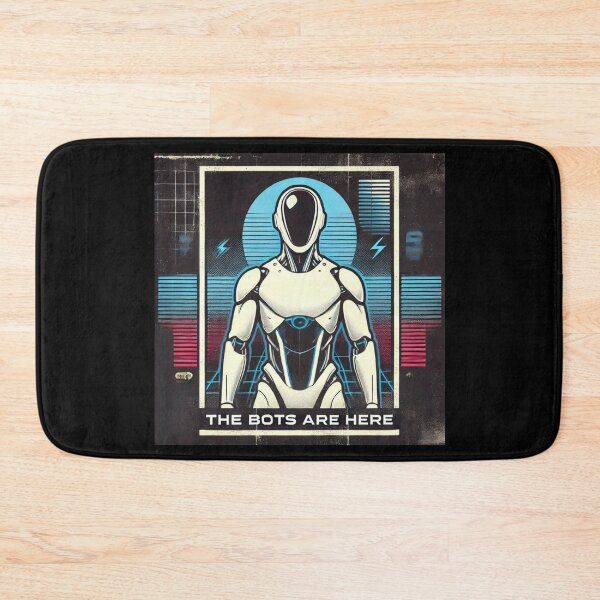 Item preview, humanoid robot AI Robots Future Tech Design | The Bots Are Coming Futuristic  designed and sold by TEEJAMBOREE.