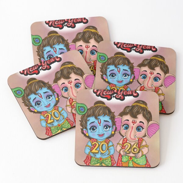 Item preview, Krishna Digital Drawing | Divine Hindu God Artwork Illustration designed and sold by Harshit_Digital_Arts.