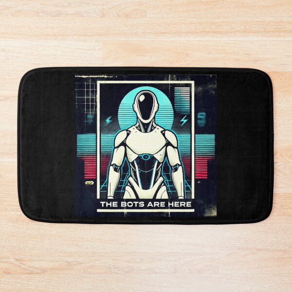 Item preview, humanoid robot AI Robots Future Tech Design | The Bots Are Coming Futuristic  designed and sold by TEEJAMBOREE.
