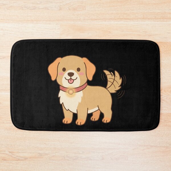 Item preview, Happy Golden Puppy Wagging Joy designed and sold by AbanoubStore.