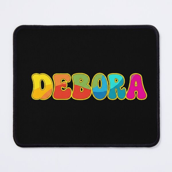 Item preview, ❤️ Debora Personalized Name Wavy Retro Shirt, Coffee Mug, Sticker Gift designed and sold by HelixPedia.