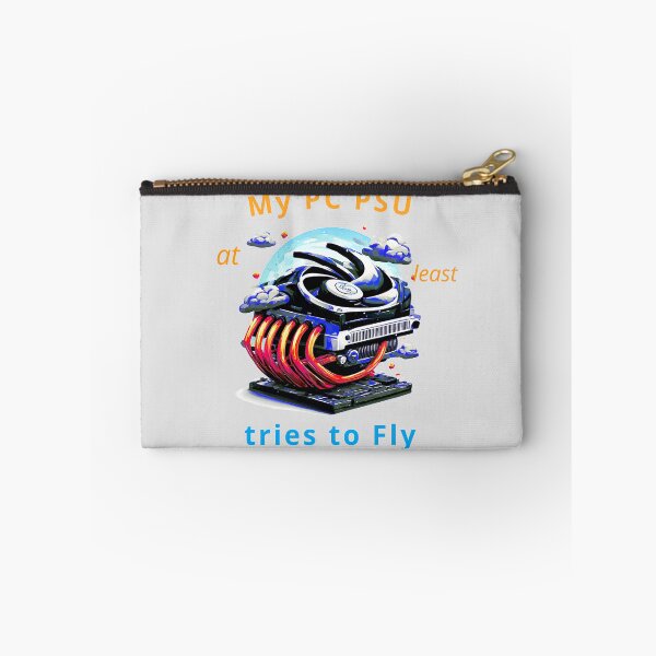 Item preview, PSU tries to Fly, a funny computer gift, for the geek and cpmputer lover designed and sold by PiperParrot.