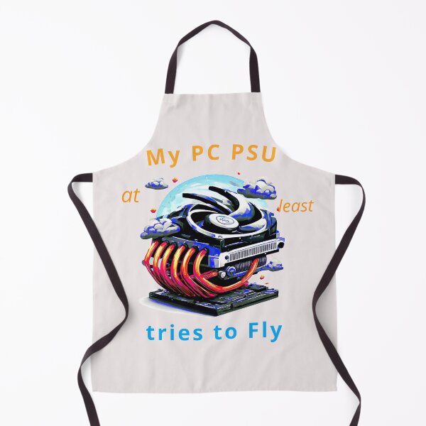 Item preview, PSU tries to Fly, a funny computer gift, for the geek and cpmputer lover designed and sold by PiperParrot.