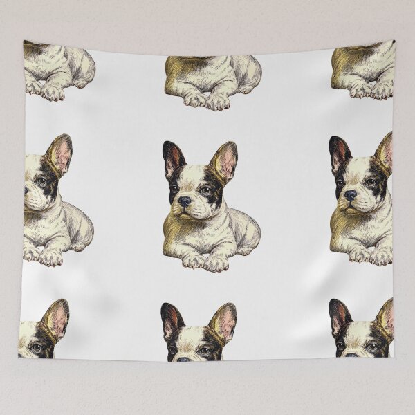 Item preview, Antique French Bulldog puppy dog designed and sold by MendaciousMina.