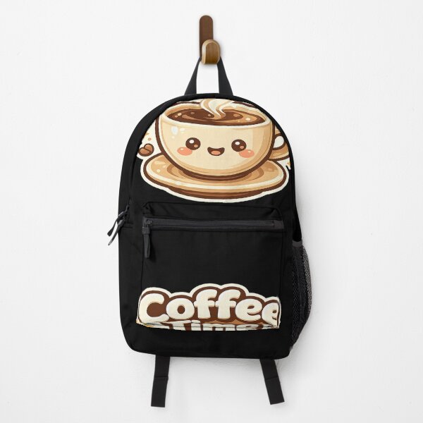 Item preview, Cute Coffee Time Smiling Cup – Kawaii Coffee Lover Aesthetic for T-Shirt, Sticker, iPhone case, mug, bag designed and sold by ArtByTripti.