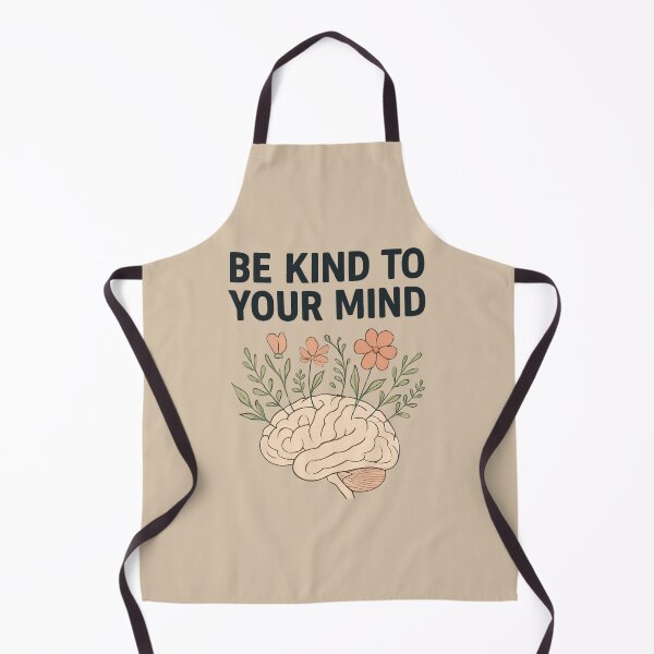 Item preview, Be Kind to Your Mind Wildflower Brain designed and sold by Noxivora.