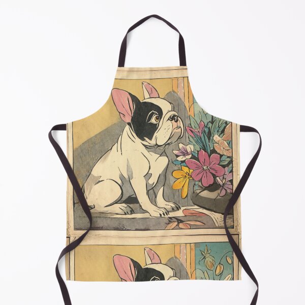 Item preview, Antique French Bulldog puppy dog designed and sold by MendaciousMina.