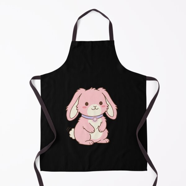 Item preview, Chibi Pink Bunny Glow Collar designed and sold by AbanoubStore.