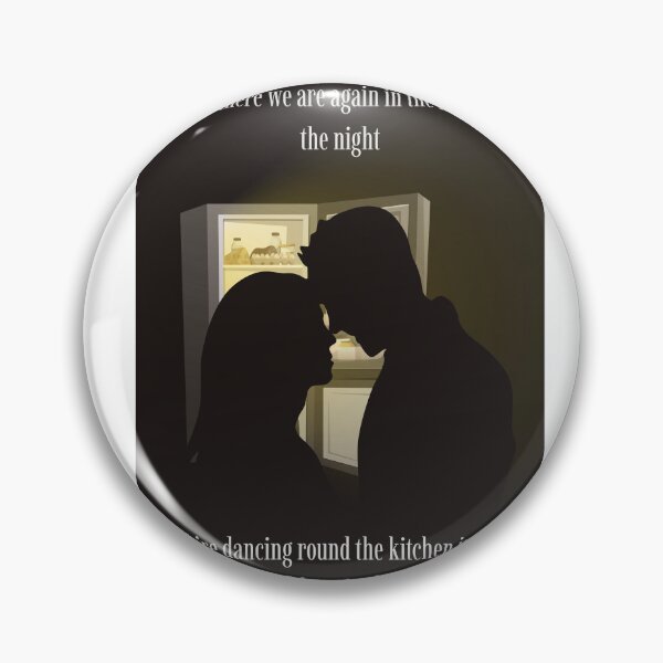 Item preview, Dancing Round The Kitchen In The Refrigerator Light Lyric Art designed and sold by Niji Hibana.
