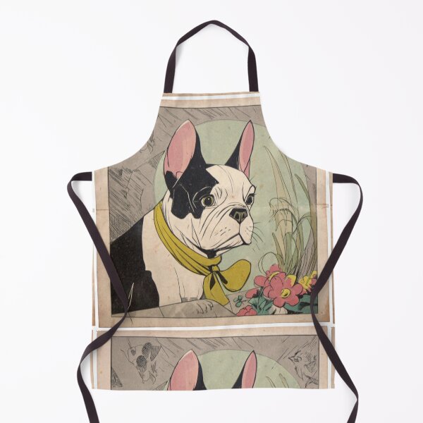 Item preview, Antique French Bulldog puppy dog designed and sold by MendaciousMina.