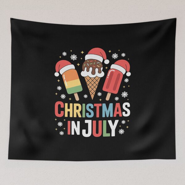 Item preview, Christmas In July Popsicles Ice Cream Toddler Kids Women designed and sold by fferomananul.