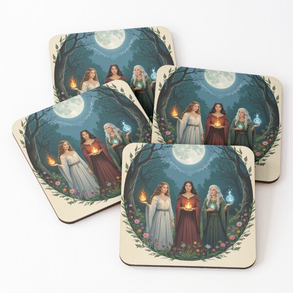 Item preview, The Triple Goddess: Maiden, Mother, and Crone designed and sold by NeyhineAngelionShop.