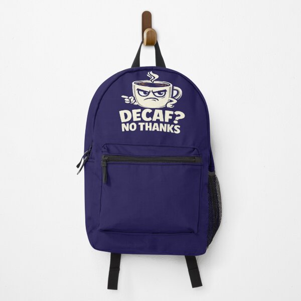 Item preview, Decaf? No Thanks – Angry Coffee Cup Funny Caffeine Lover Design for T-Shirt, Sticker, Phone case, mug, bag, hoodie designed and sold by ArtByTripti.