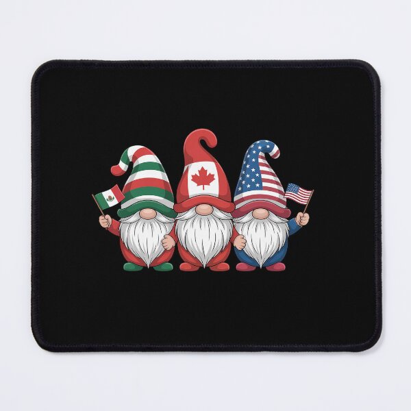 Item preview, Gnomies Canada Mexico Usa  Flag Day Gnomes designed and sold by fferomananul.