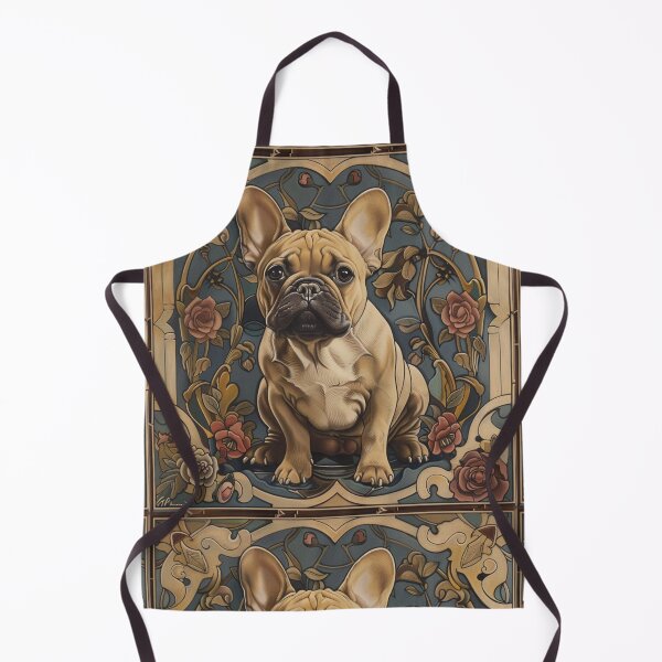 Item preview, Art nouveau French Bulldog puppy dog designed and sold by MendaciousMina.