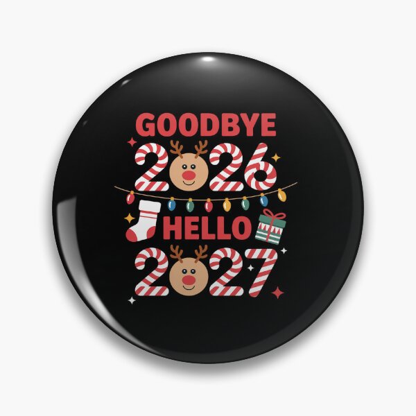 Item preview, Goodbye 2026 Hello 2027 Merry Christmas Happy New Year 2027  designed and sold by fferomananul.