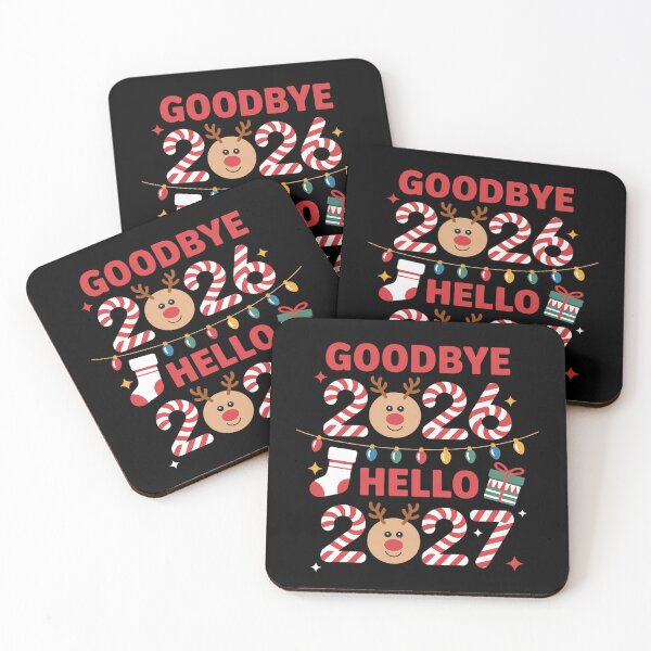 Item preview, Goodbye 2026 Hello 2027 Merry Christmas Happy New Year 2027  designed and sold by fferomananul.
