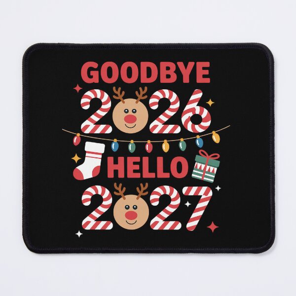 Item preview, Goodbye 2026 Hello 2027 Merry Christmas Happy New Year 2027  designed and sold by fferomananul.