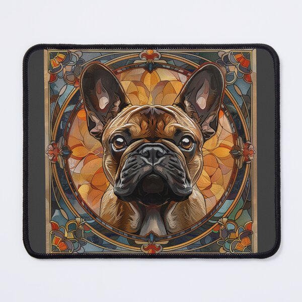 Item preview, Art nouveau French Bulldog puppy dog designed and sold by MendaciousMina.