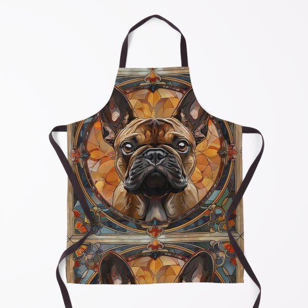 Item preview, Art nouveau French Bulldog puppy dog designed and sold by MendaciousMina.