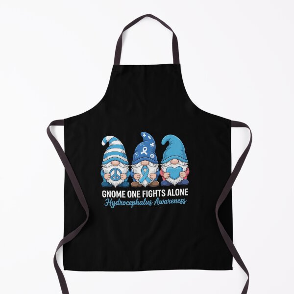 Item preview, Hydrocephalus Awareness Month Blue Ribbon Gnomies Support designed and sold by fferomananul.