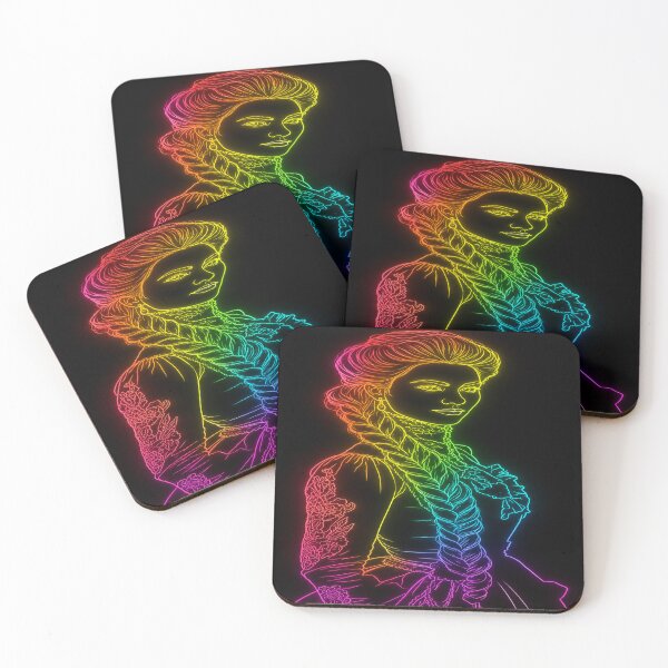Item preview, Rainbow Neon Princess Line Art Shirt designed and sold by The-Strikes.