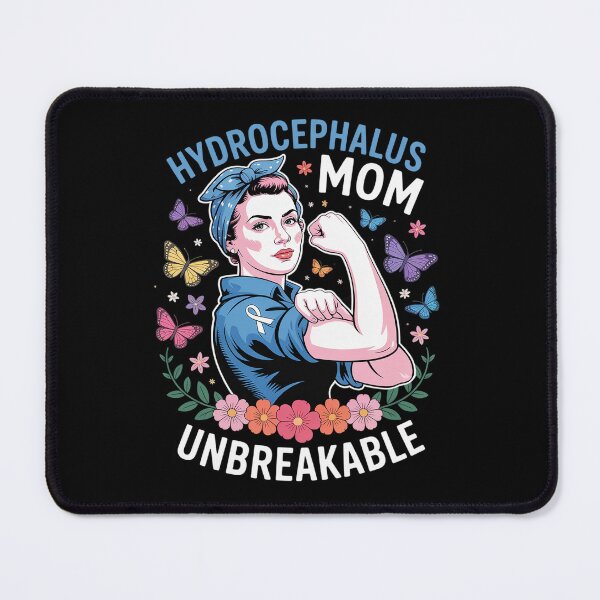 Item preview, Hydrocephalus Mom UNBREAKABLE designed and sold by fferomananul.