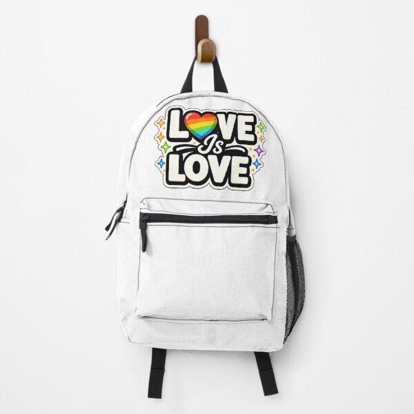 Item preview, Love Is Love Rainbow Heart – LGBTQ Pride Equality Sticker | Pride Month Gift | Gay Pride Aesthetic for T-Shirt, Sticker, Phone case, mug, bag, hoodies designed and sold by ArtByTripti.