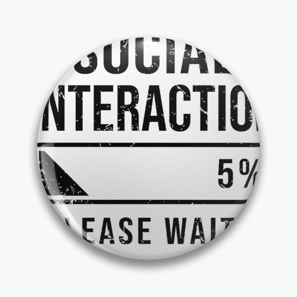 Item preview, Social Battery Low Funny Introvert Loading Bar Sarcasm Premium Tri-Blend T-Shirt designed and sold by gidget-gadget.