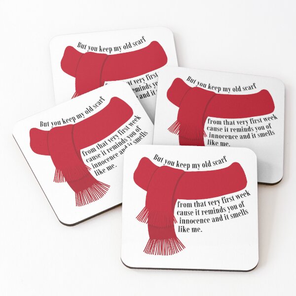 Item preview, Old Scarf From That Very First Week Aesthetic Red Era Design designed and sold by Niji Hibana.