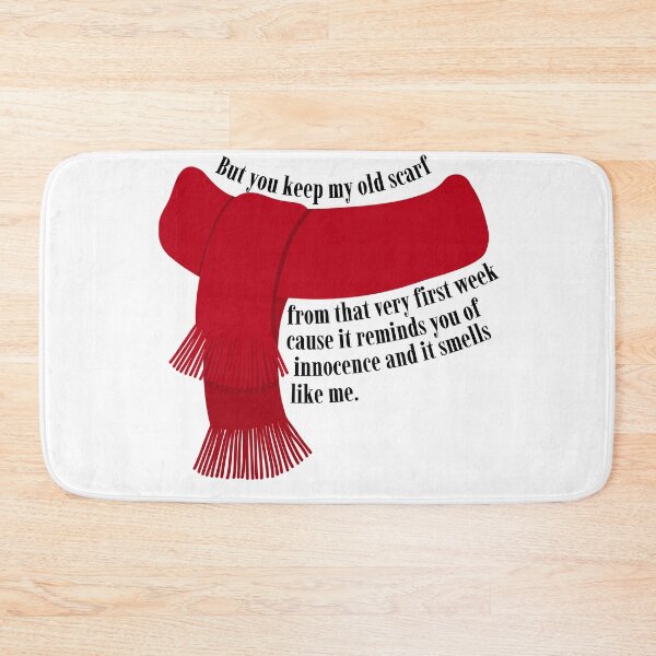 Item preview, Old Scarf From That Very First Week Aesthetic Red Era Design designed and sold by Niji Hibana.