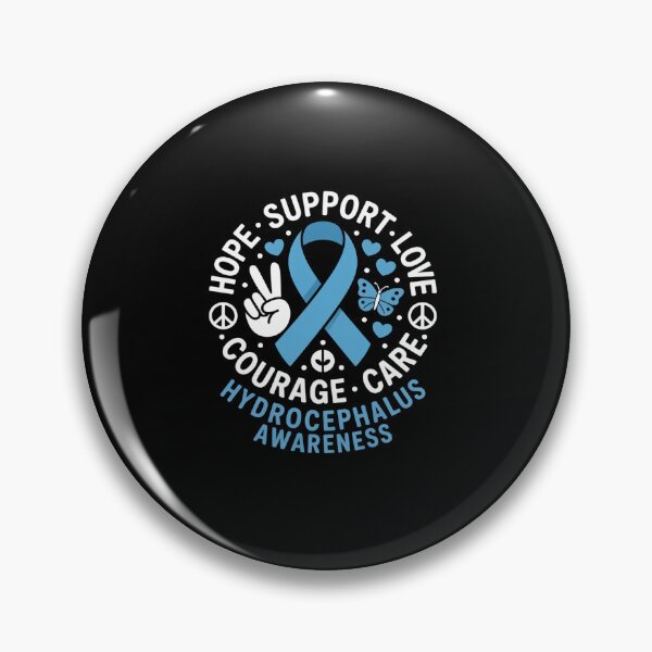 Item preview, Hydrocephalus Support Blue Ribbon Hydrocephalus Awareness designed and sold by fferomananul.