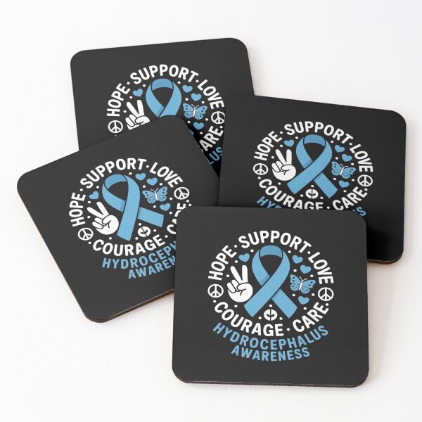 Item preview, Hydrocephalus Support Blue Ribbon Hydrocephalus Awareness designed and sold by fferomananul.