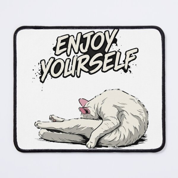 Item preview, unhinged cat, onlycats, cursed cat, no shame, yoga fail, weirdcore designed and sold by Dans3Macabr3.