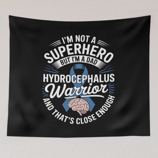 Item preview, Hydrocephalus Survivor Dad Hero Awareness Warrior designed and sold by fferomananul.