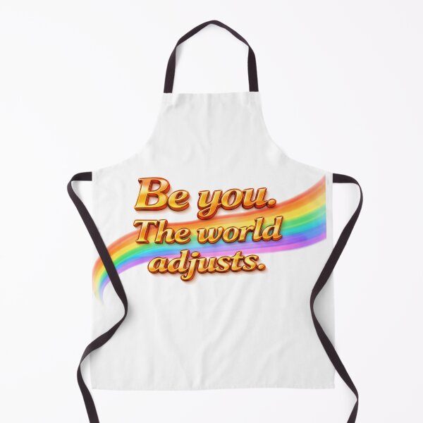 Item preview, Be You The World Adjusts – Rainbow Pride LGBTQ+ Empowerment Design for  T-Shirt, Sticker, Phone case, mug, bag, hoodies designed and sold by ArtByTripti.