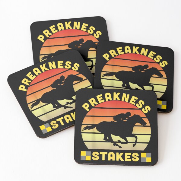 Item preview, Preakness Stakes horse racing derby vintage style  designed and sold by CAnastazyshop.