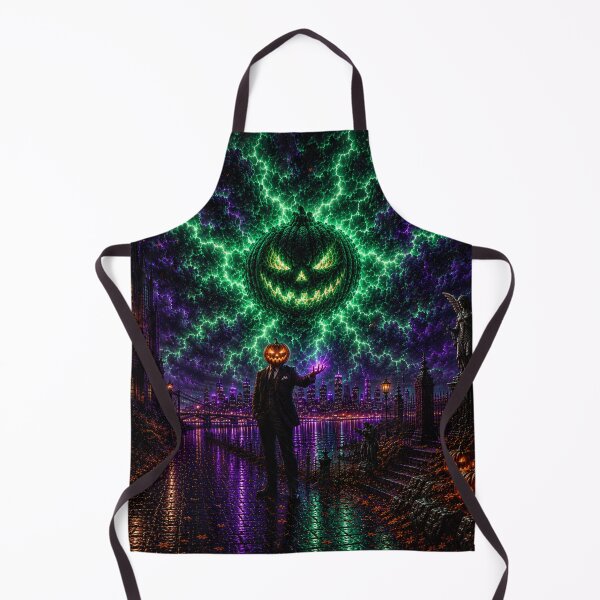 Item preview, Headless Horseman Emerald Magic - Stormy Halloween Fantasy Art designed and sold by TheHorsemanRidesAgain.