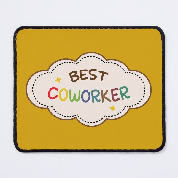 Item preview, Best coworker cute label designed and sold by fluffyfamcraft.