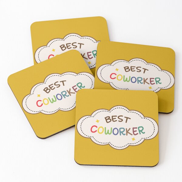 Item preview, Best coworker cute label designed and sold by fluffyfamcraft.