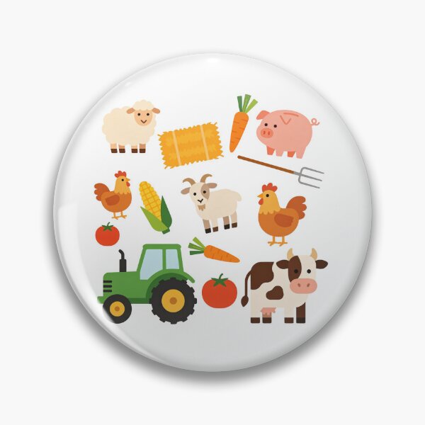 Item preview, Farm Animal pattern designed and sold by Andrea Kreates.